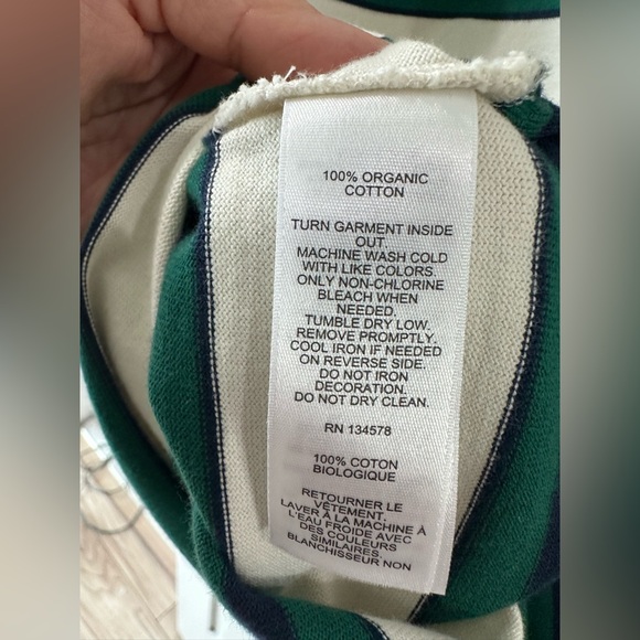 Vineyard Vines Heritage Striped Rugby Shirt Women XL Preppy - Picture 6 of 6